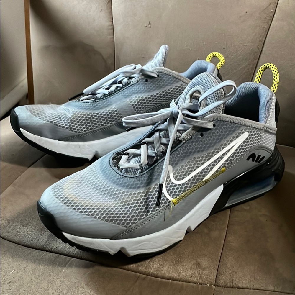 Nike Gray and Yellow Sneakers